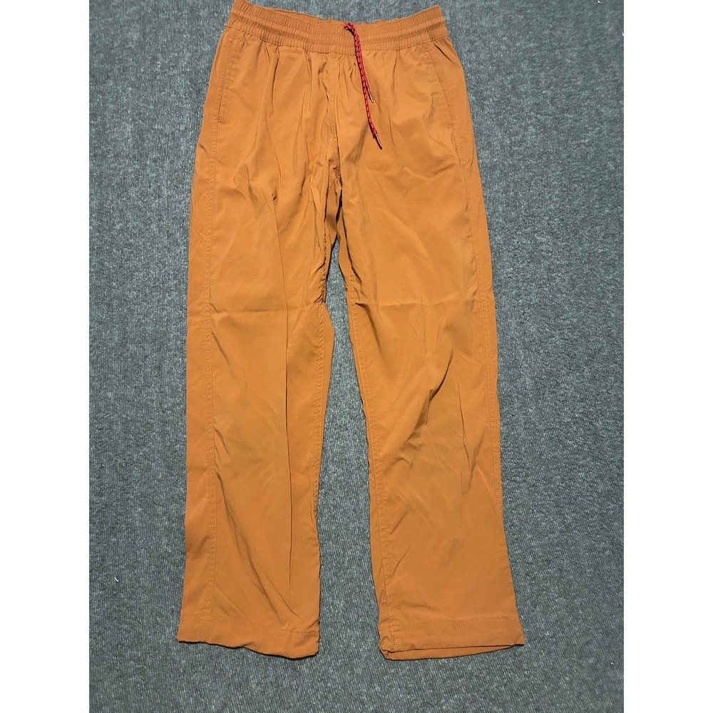 Topo designs lightweight pants womens small orange outdoors nylon stretch